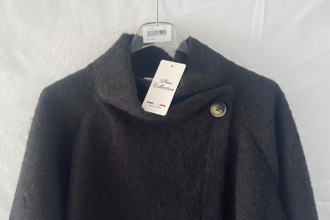 Asymmetrical Wrap Over jacket