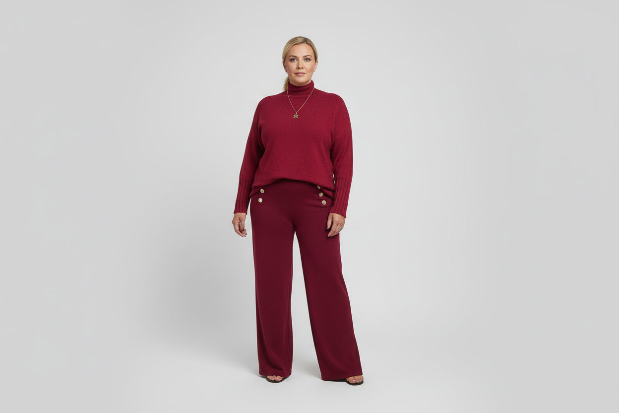Betty High Neck Jumper