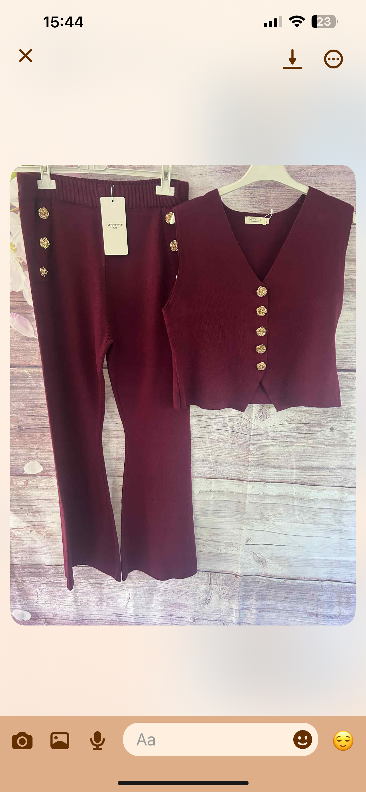 Ribbed button waistcoat suit