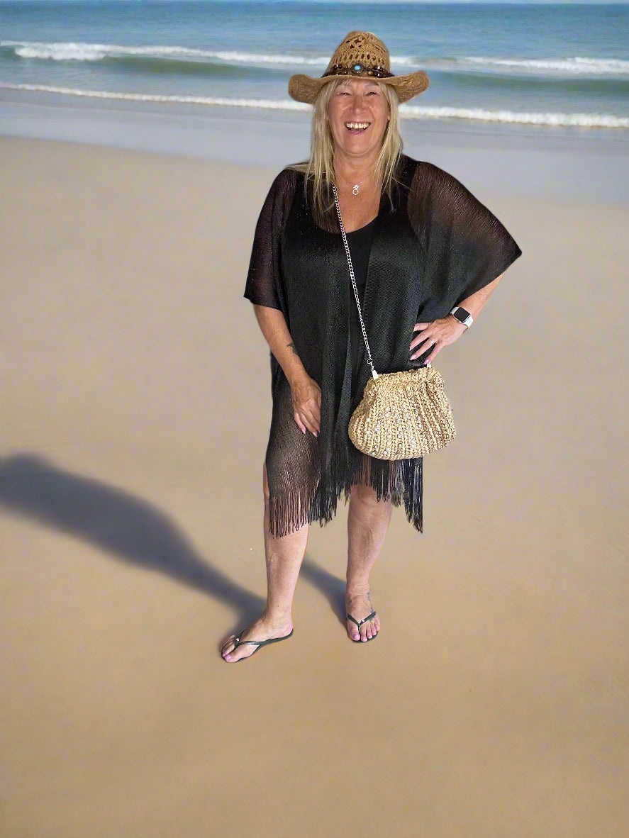 Sparkle cover up / kimono