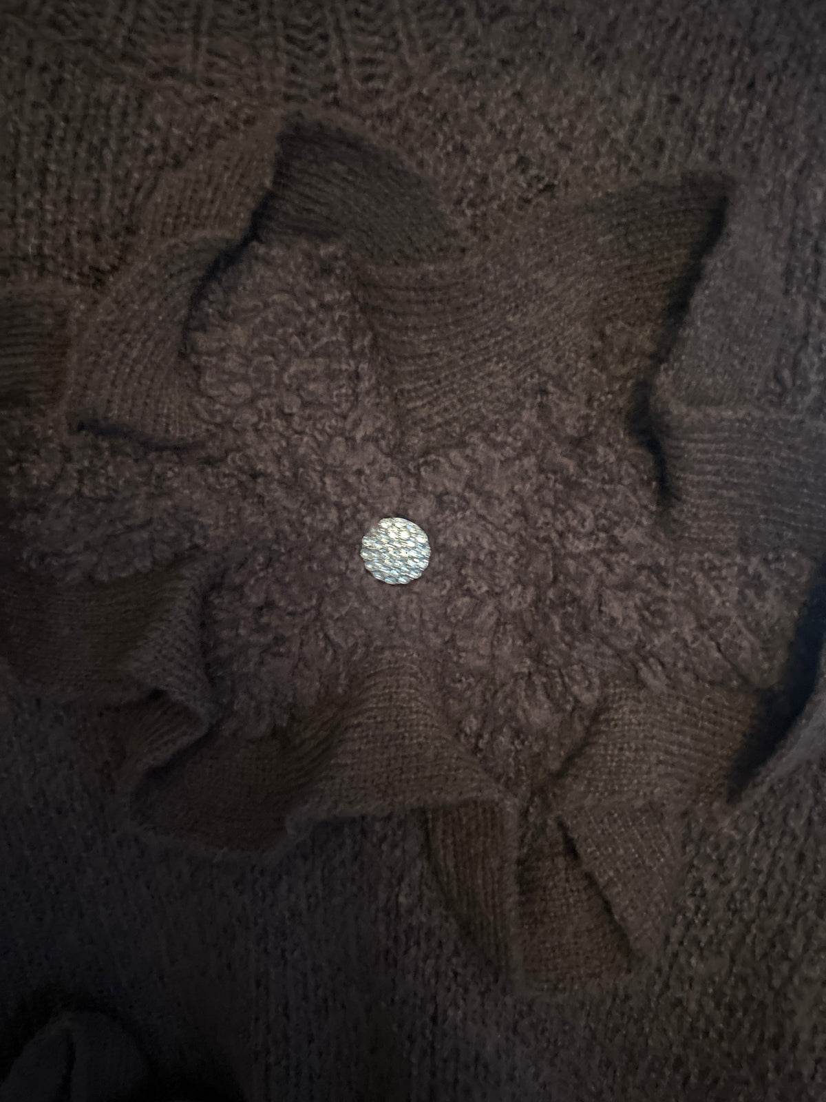 The Bella Bloom Jumper - Chocolate