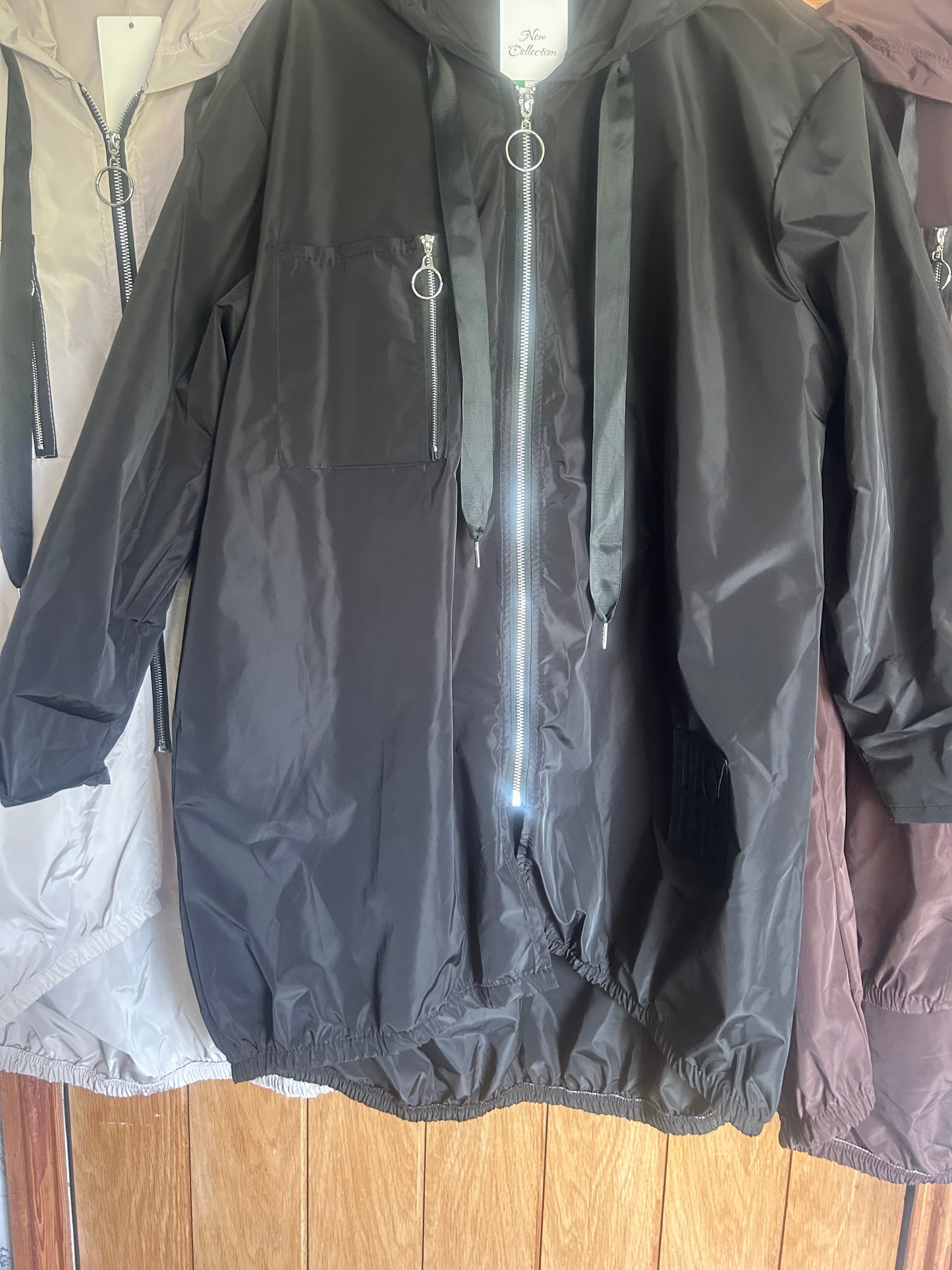 Ebony Raincoat