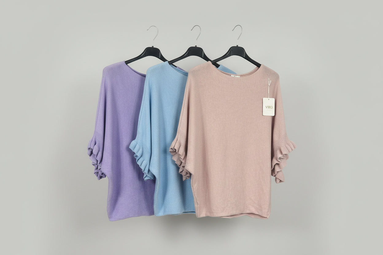 Frill Sleeve jumper