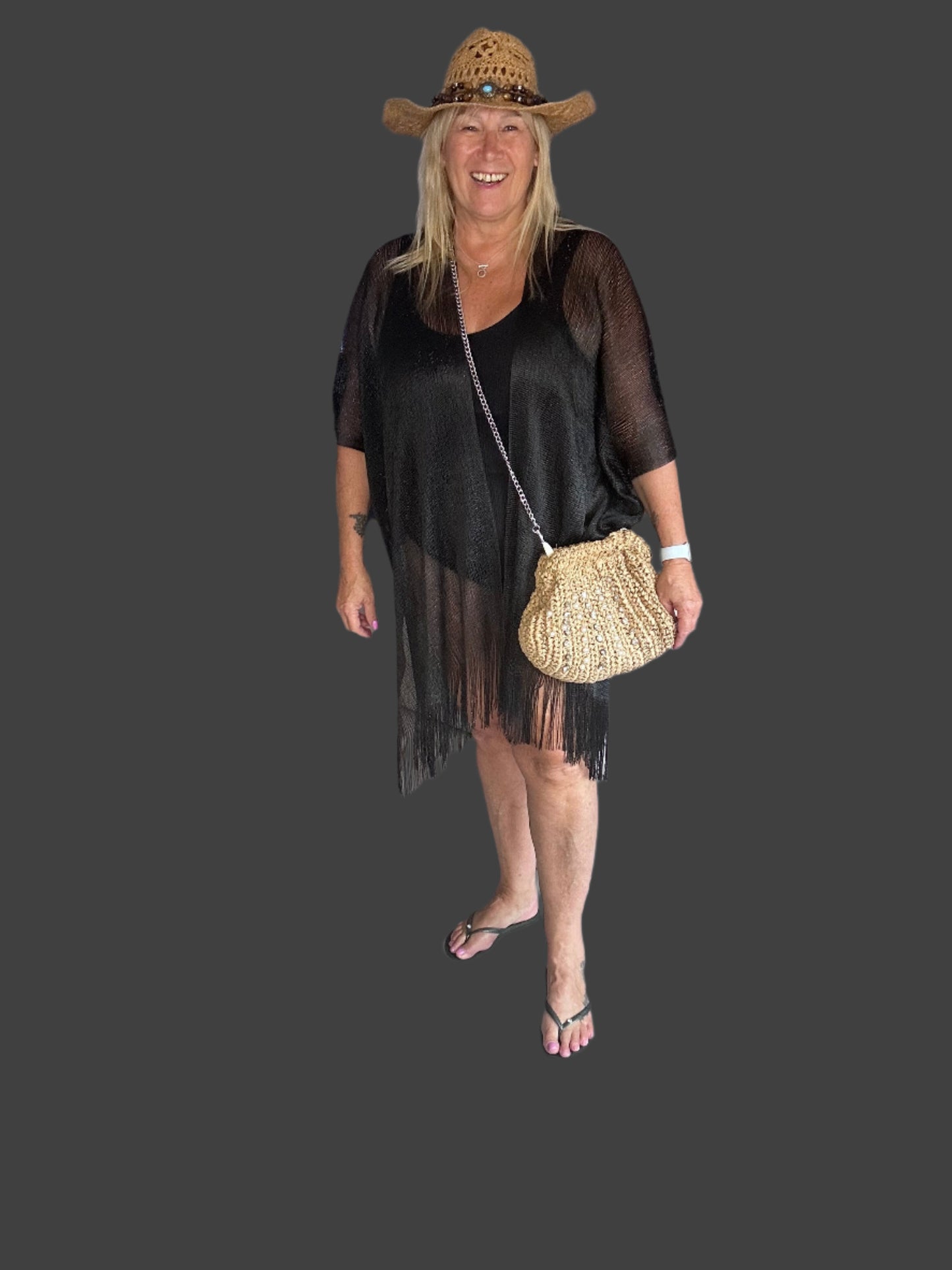 Sparkle cover up / kimono