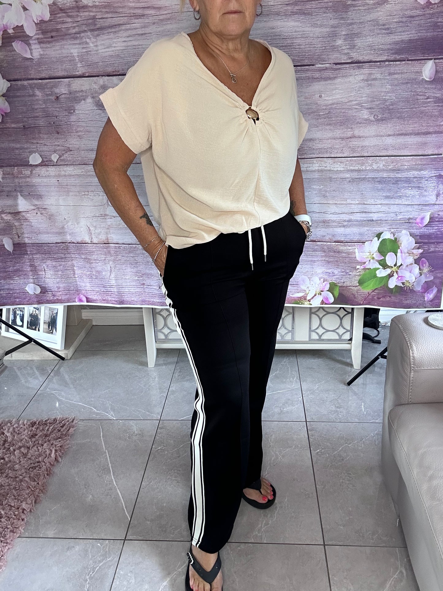 Scuba stretch joggers