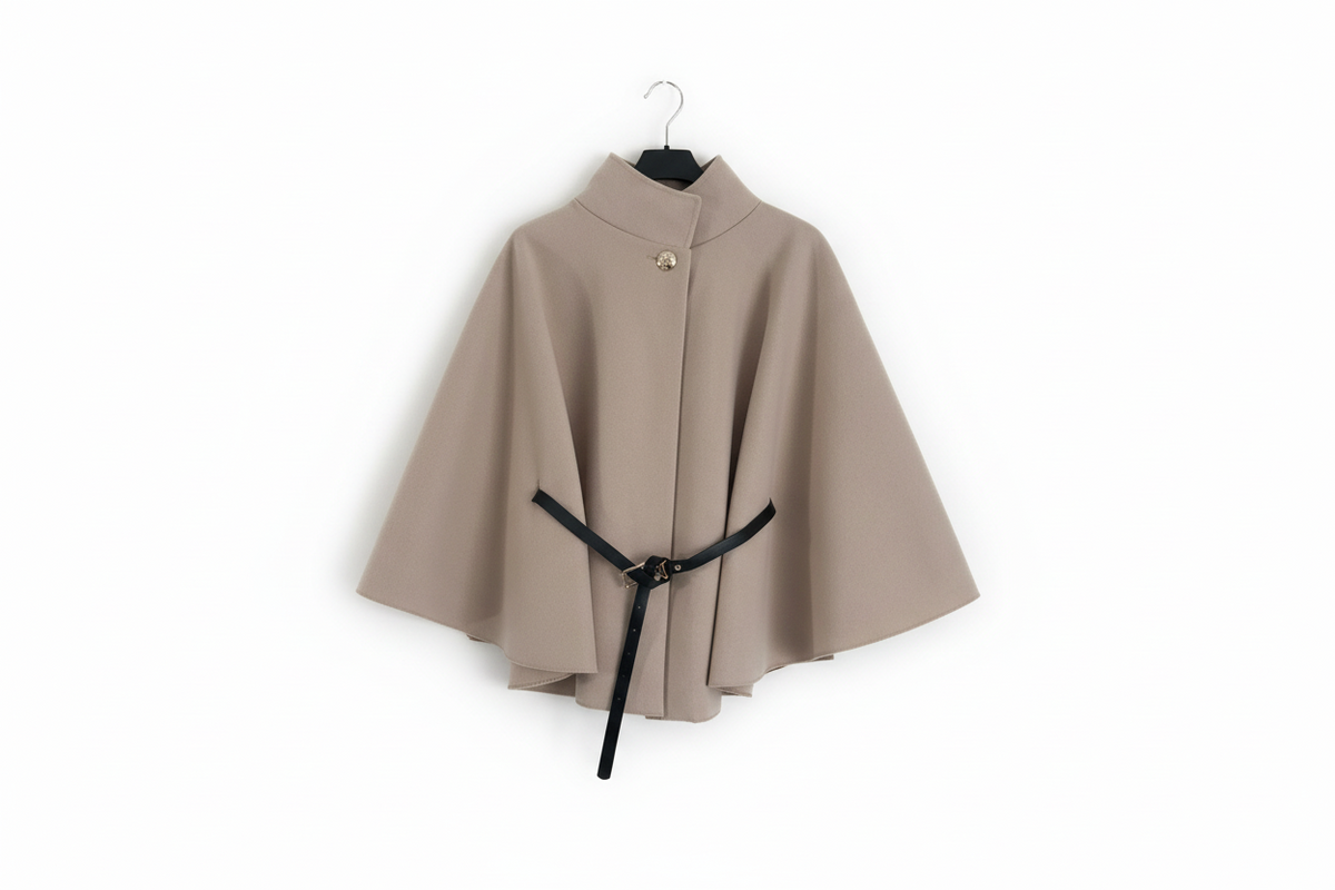 Isabella Belted Poncho