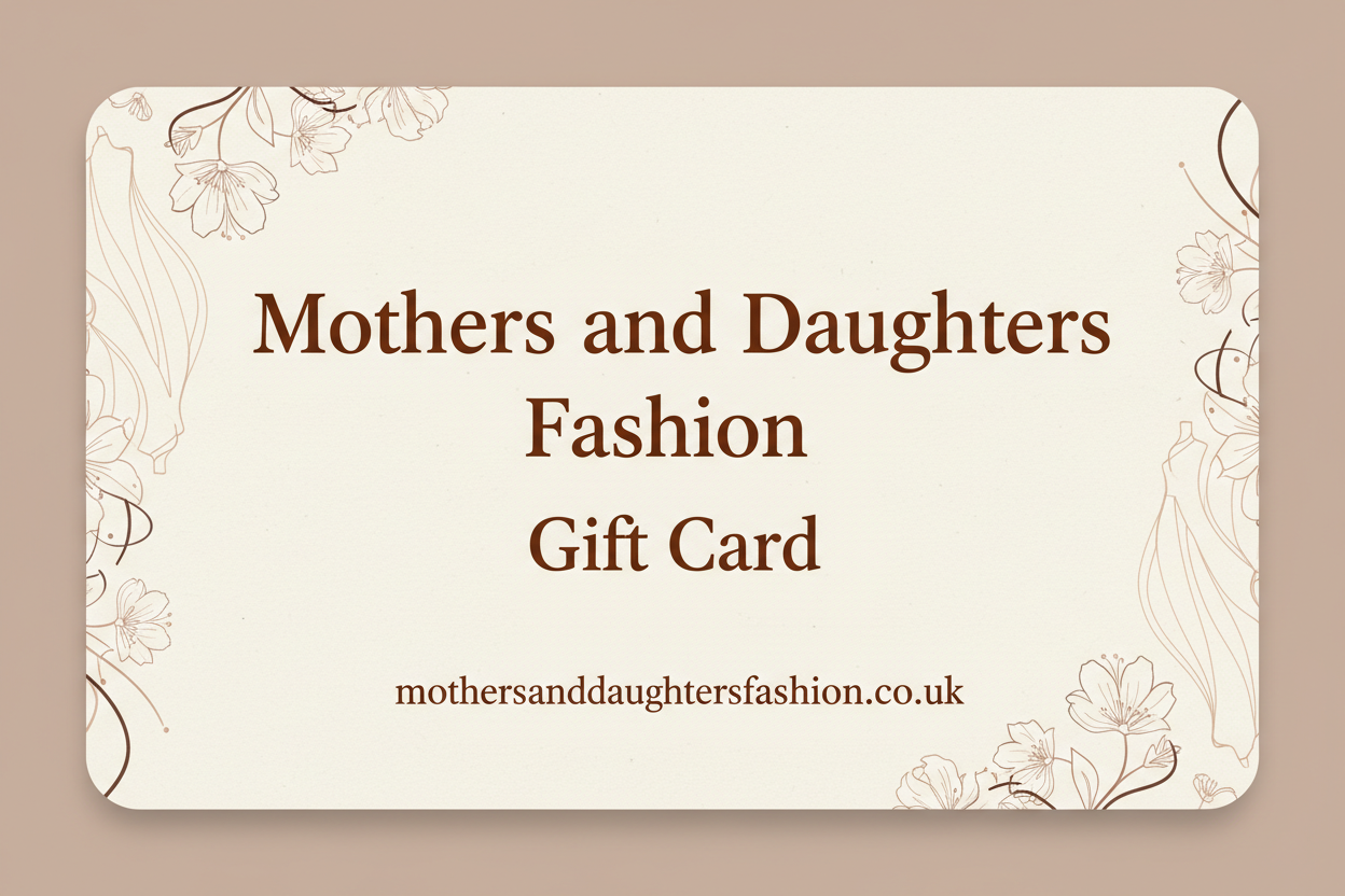 Mothers and Daughters Fashion Gift Card