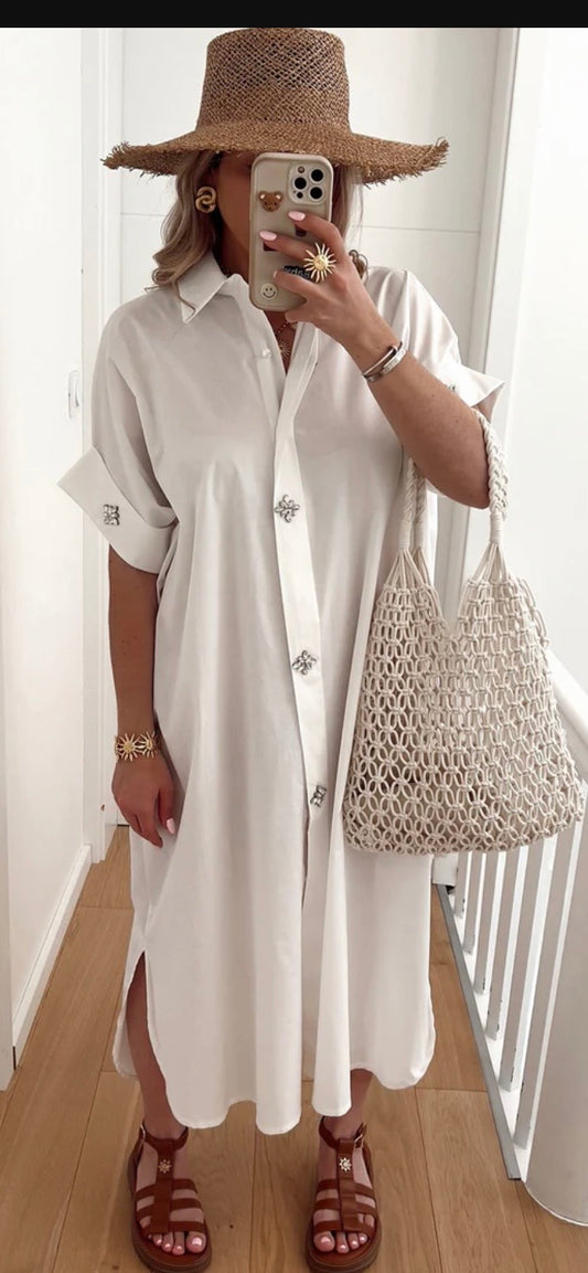 Celeste Dimonte Oversized mid Shirt Dress