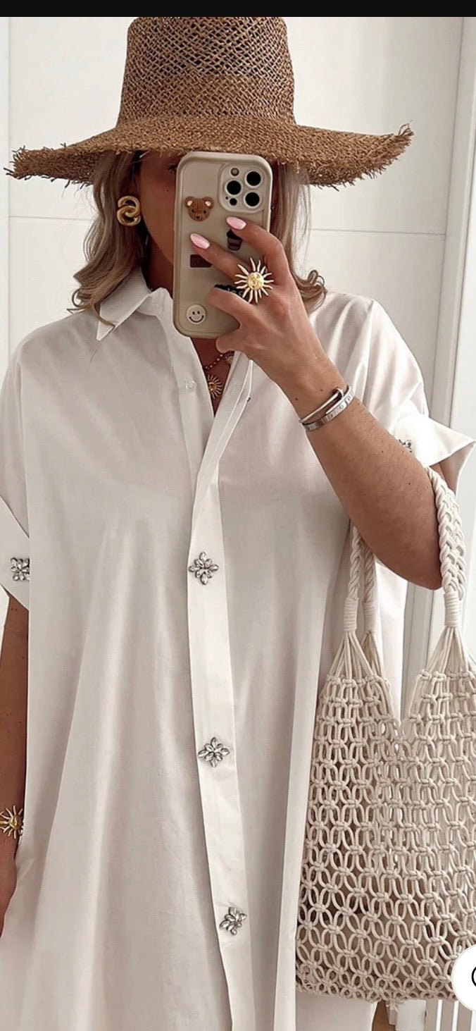 Celeste Dimonte Oversized mid Shirt Dress