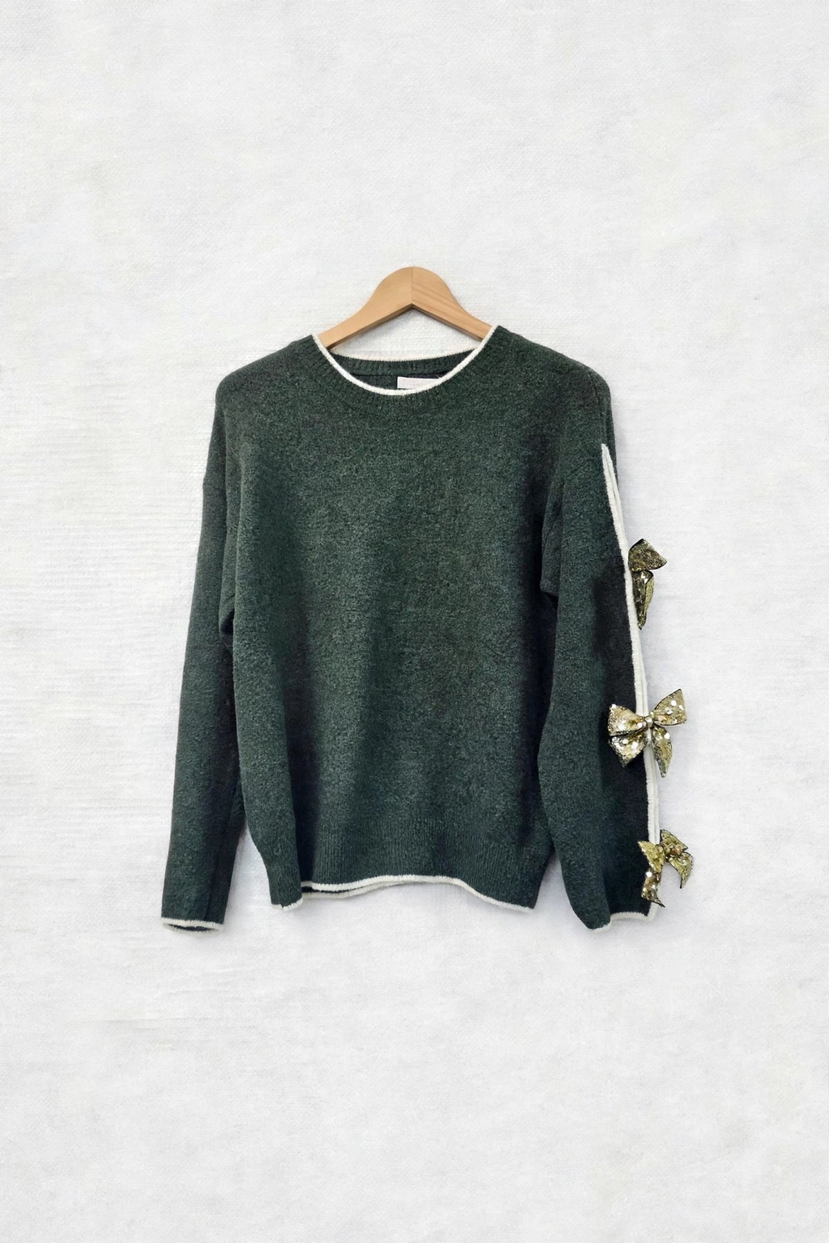 Paris Collection - The Sparkle Bow Jumper - One Size 10-18