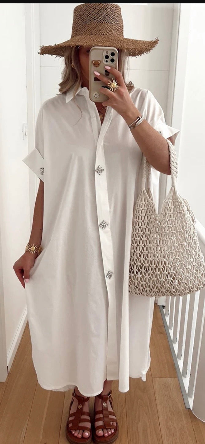 Celeste Dimonte Oversized mid Shirt Dress