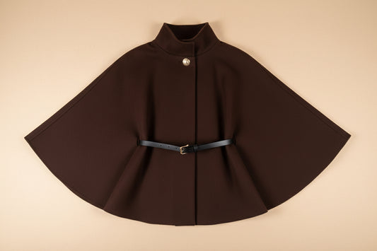 Isabella Belted Poncho