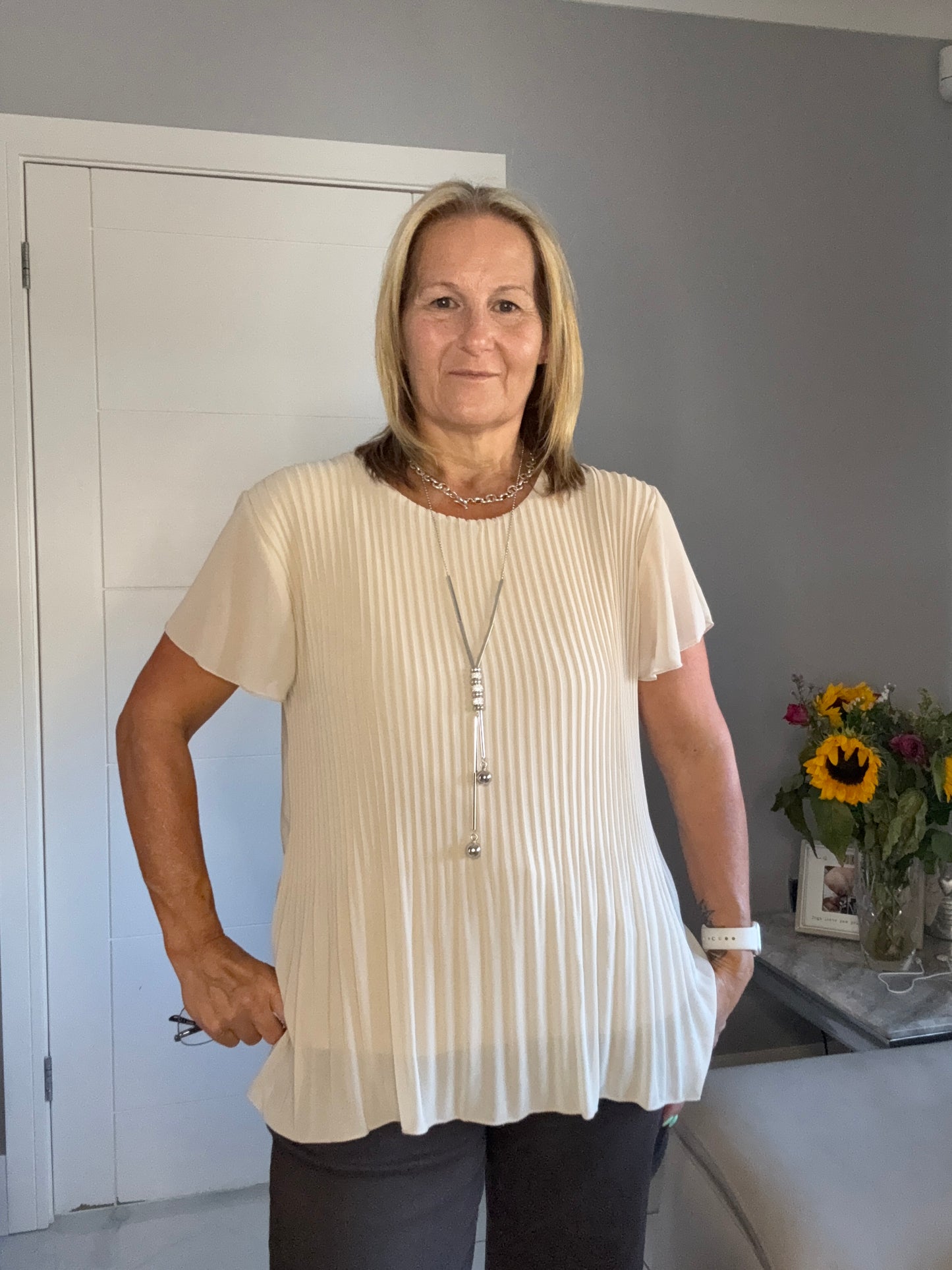 Grace Pleated Top set
