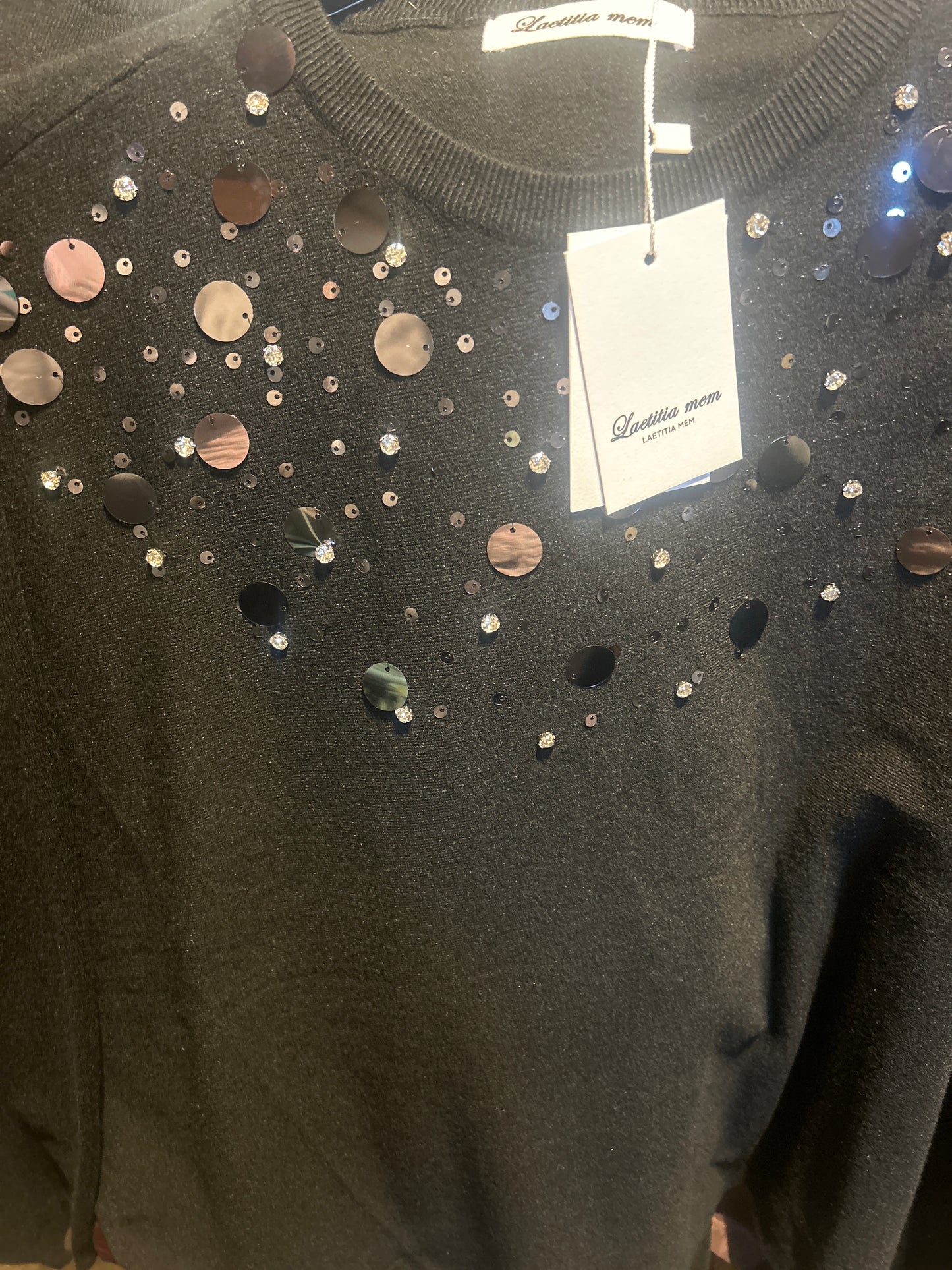 Embellished diamonte suit