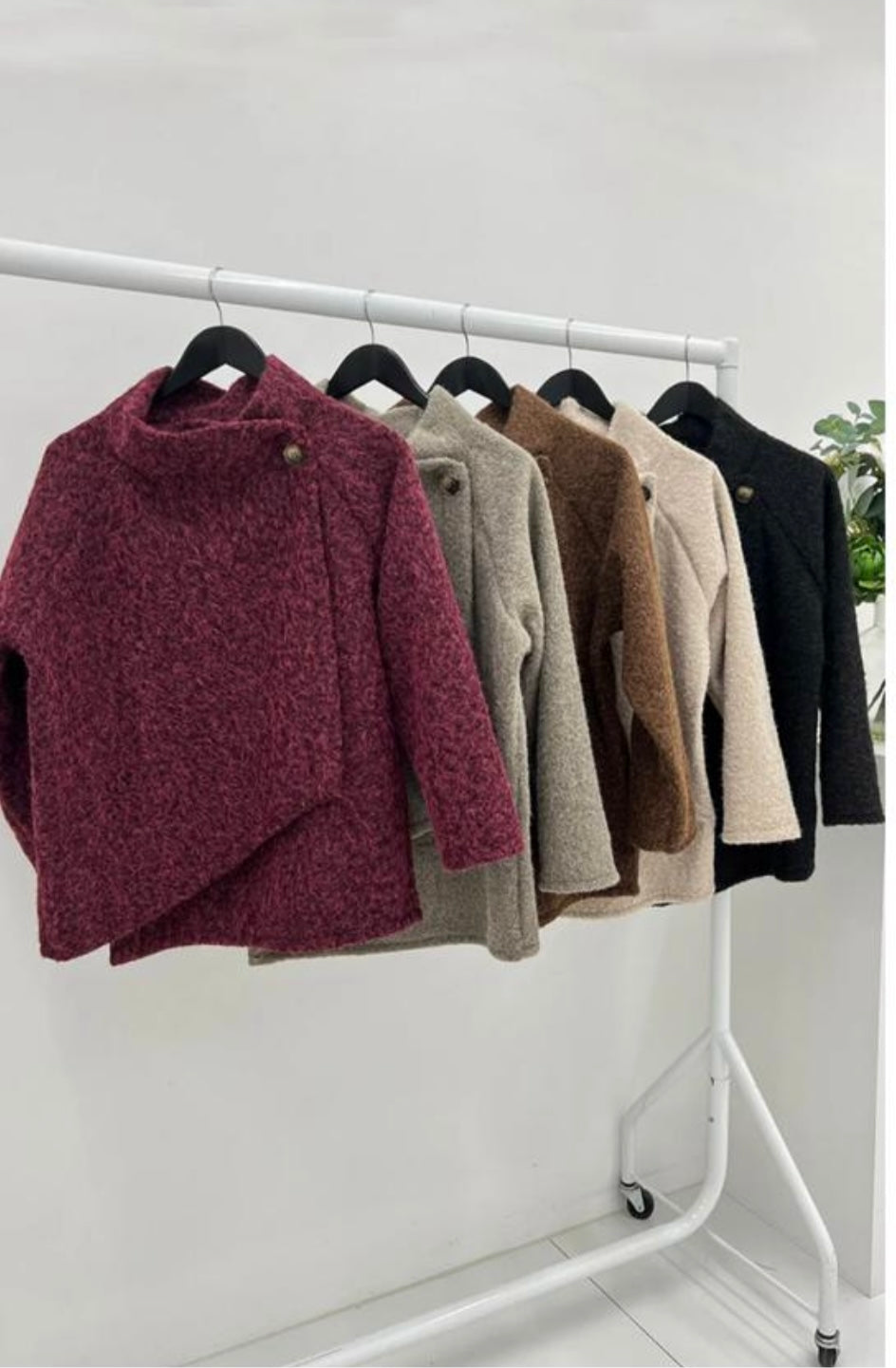 Asymmetrical Wrap Over jacket