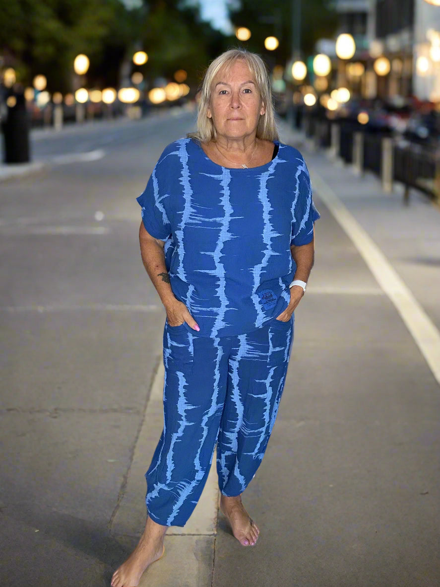 Tie dye hareem set