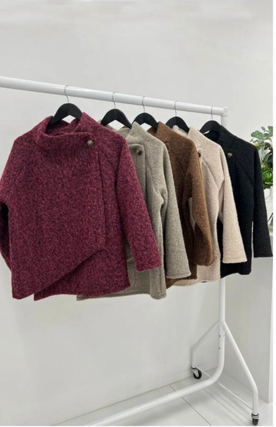 Asymmetrical Wrap Over jacket