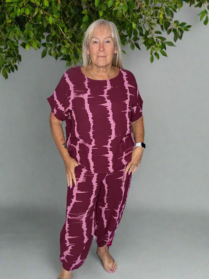 Tie dye hareem set
