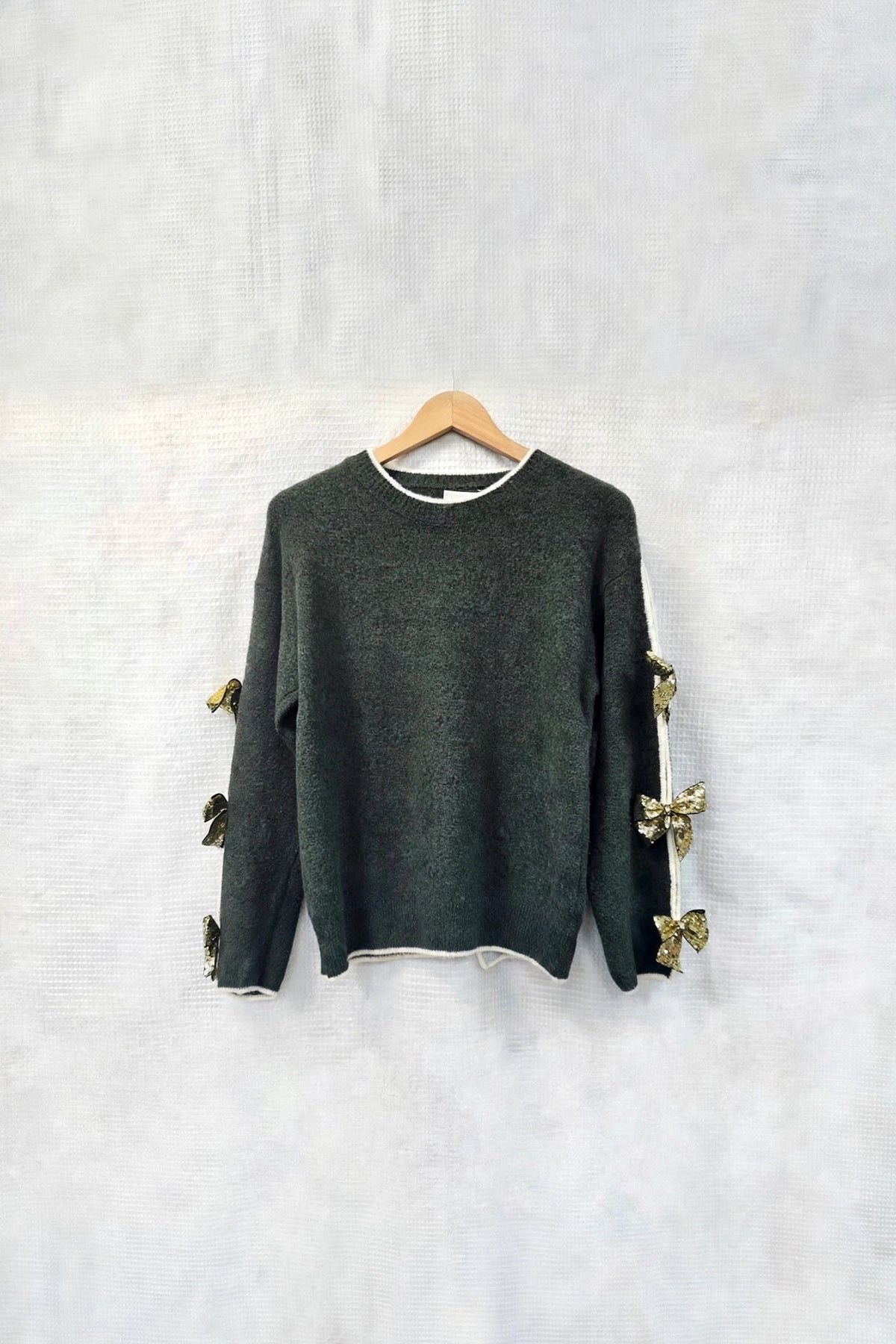 Paris Collection - The Sparkle Bow Jumper - One Size 10-18