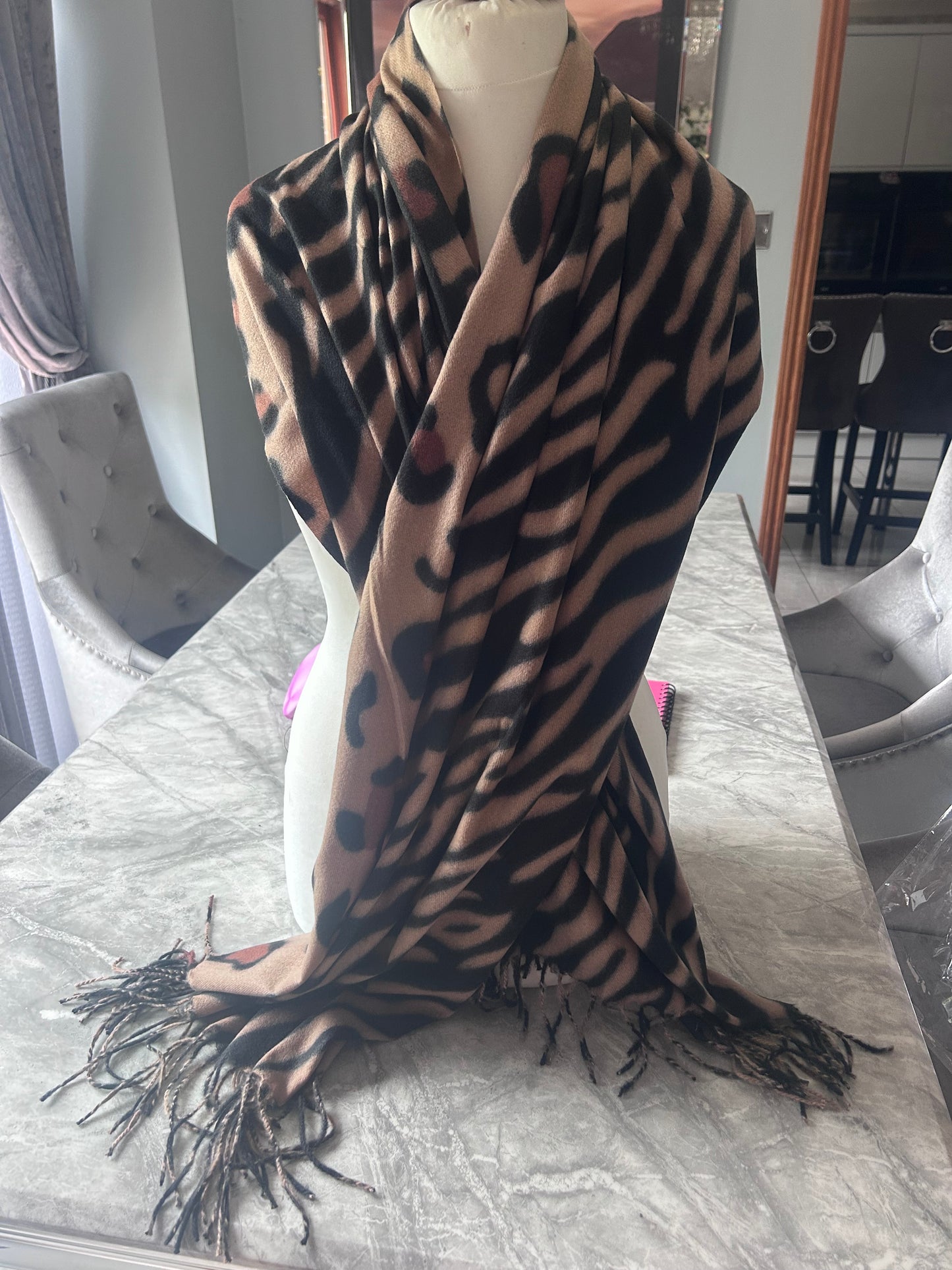 Zebra Scarf