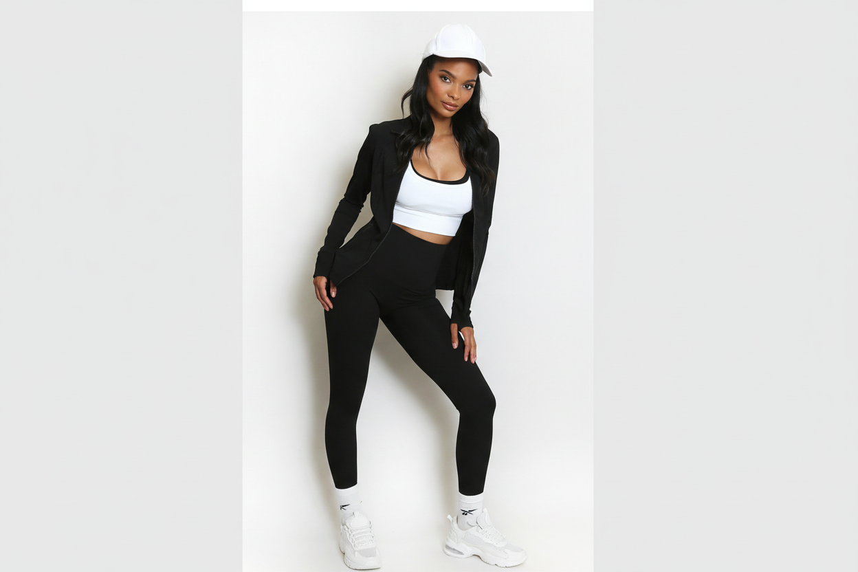 Leisure Zipper Suit - Coordinated Two-Piece Set