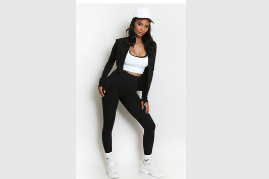 Leisure Zipper Suit - Coordinated Two-Piece Set