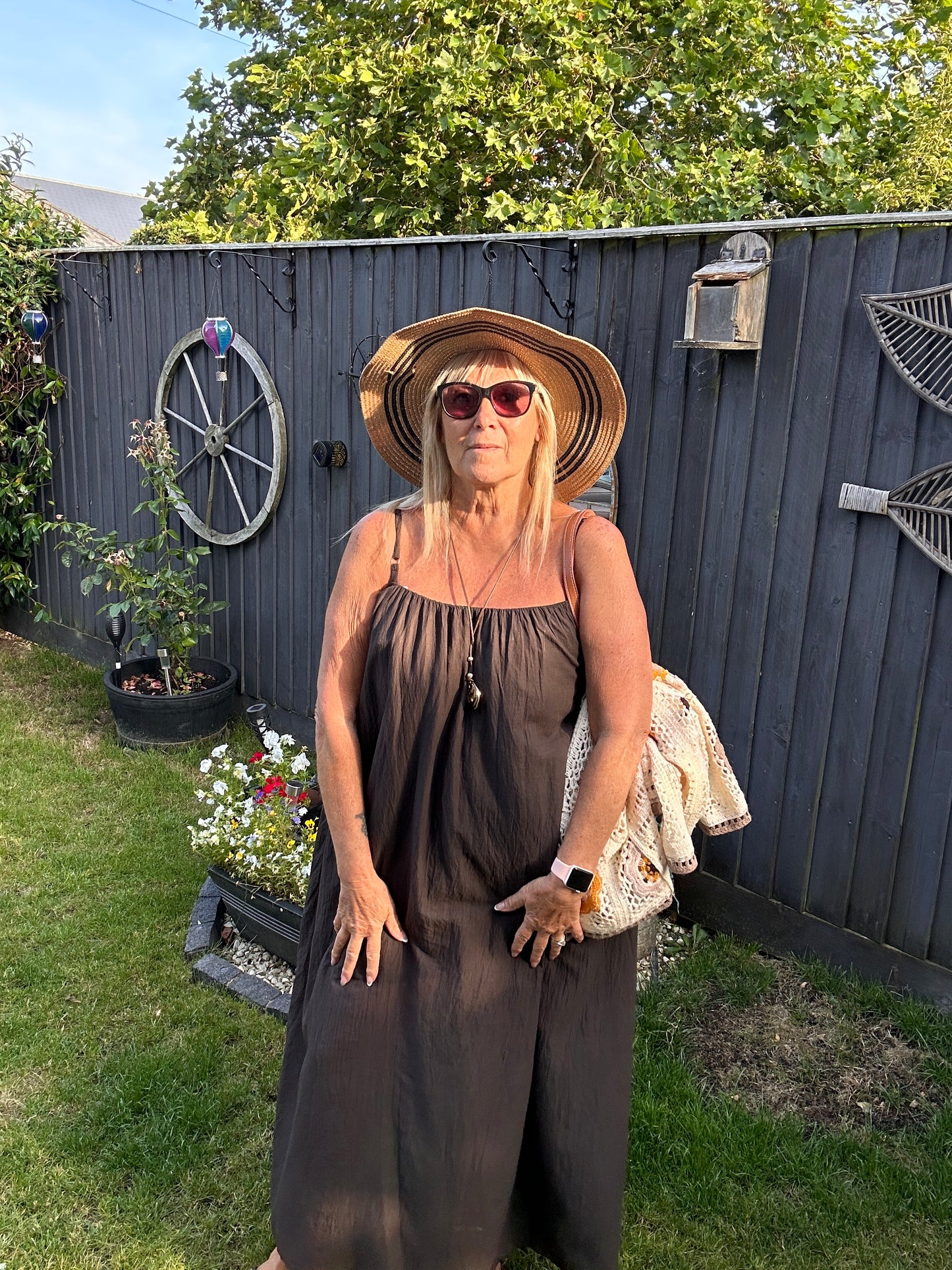 The Azure Coast Cami Maxi Dress
