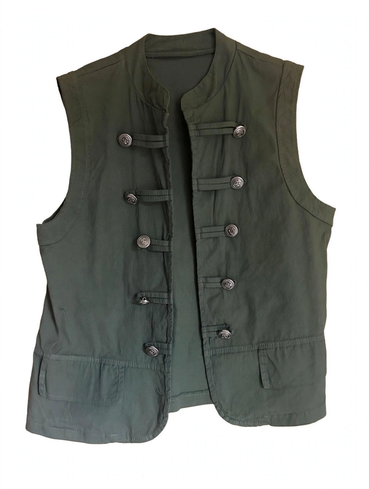 The Sloane Button Waistcoat / Gilet