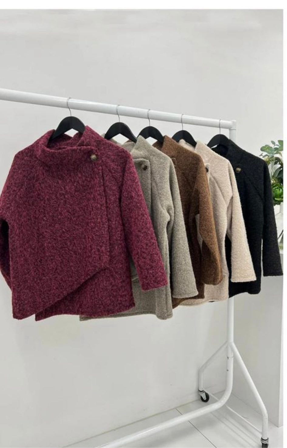 Asymmetrical Wrap Over jacket