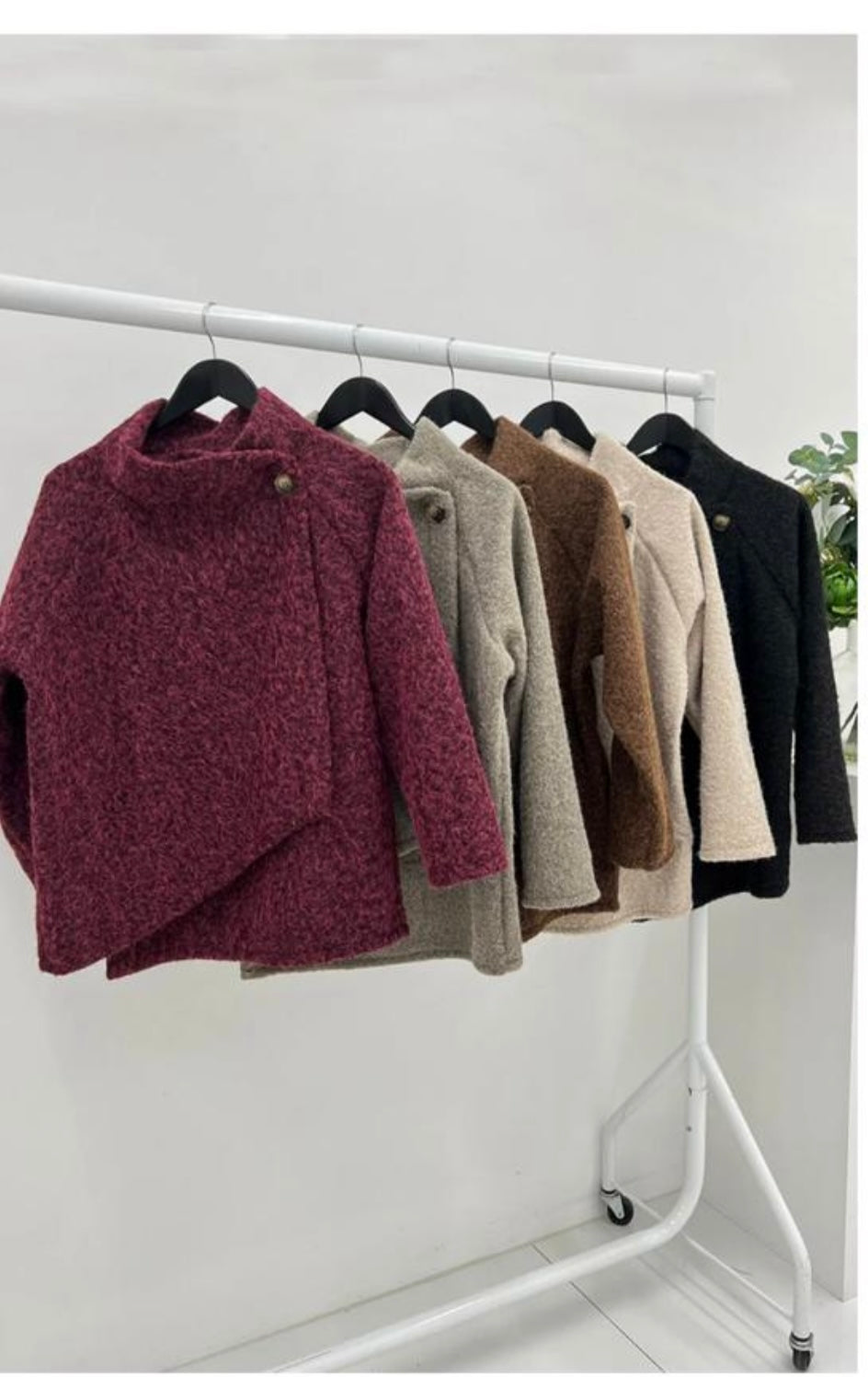 Asymmetrical Wrap Over jacket