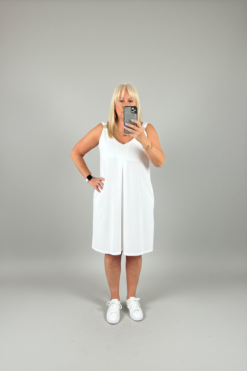 women wearing the jade playsuit