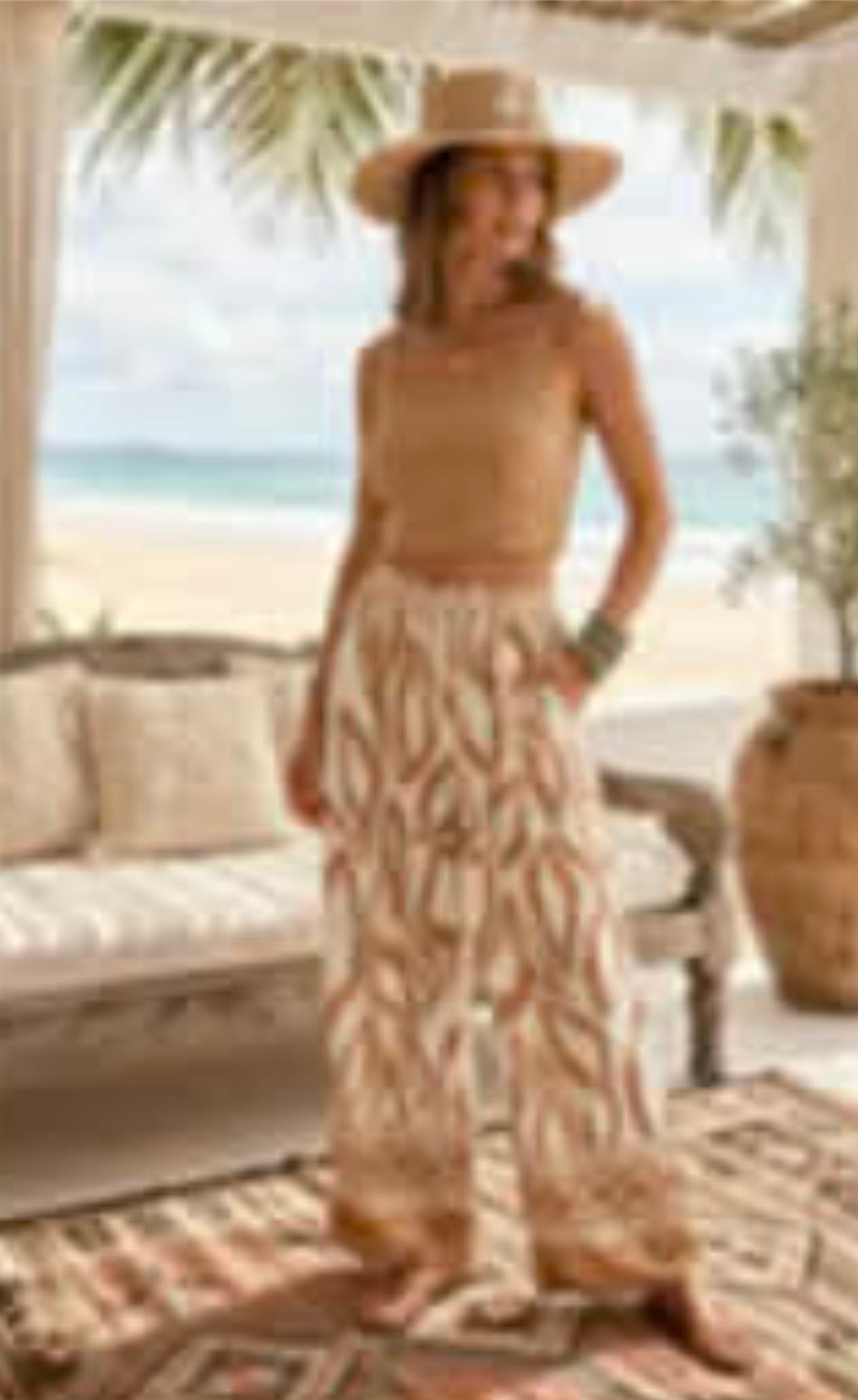 The Boho palazzo
