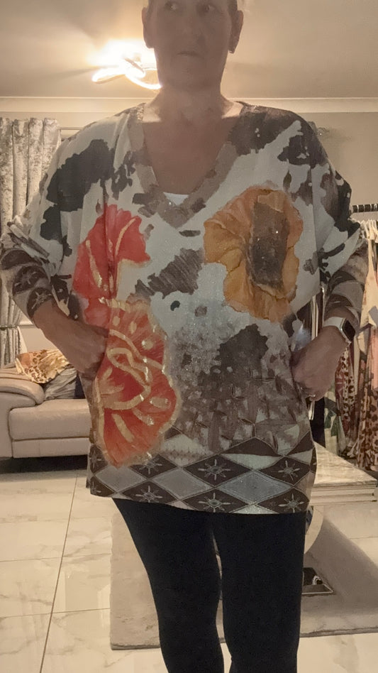 Lady flower top