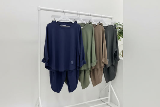 Round Neck Leisure Suit