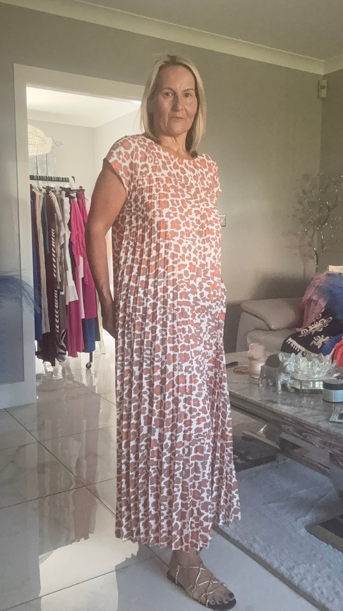 Pleated pocket dresses