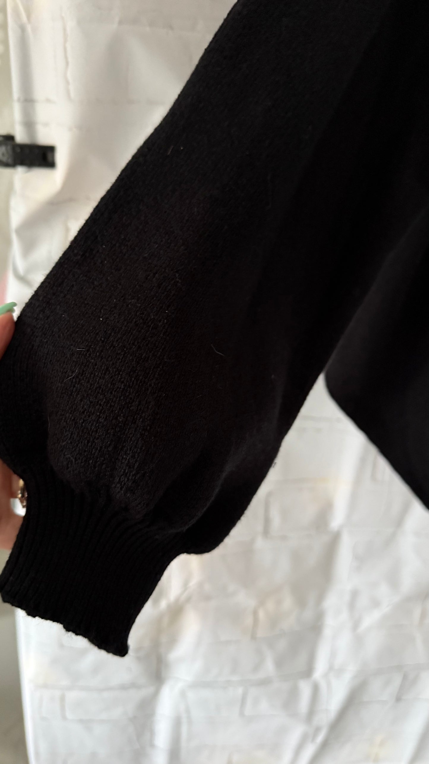 Gold Button Knitted Cardigan