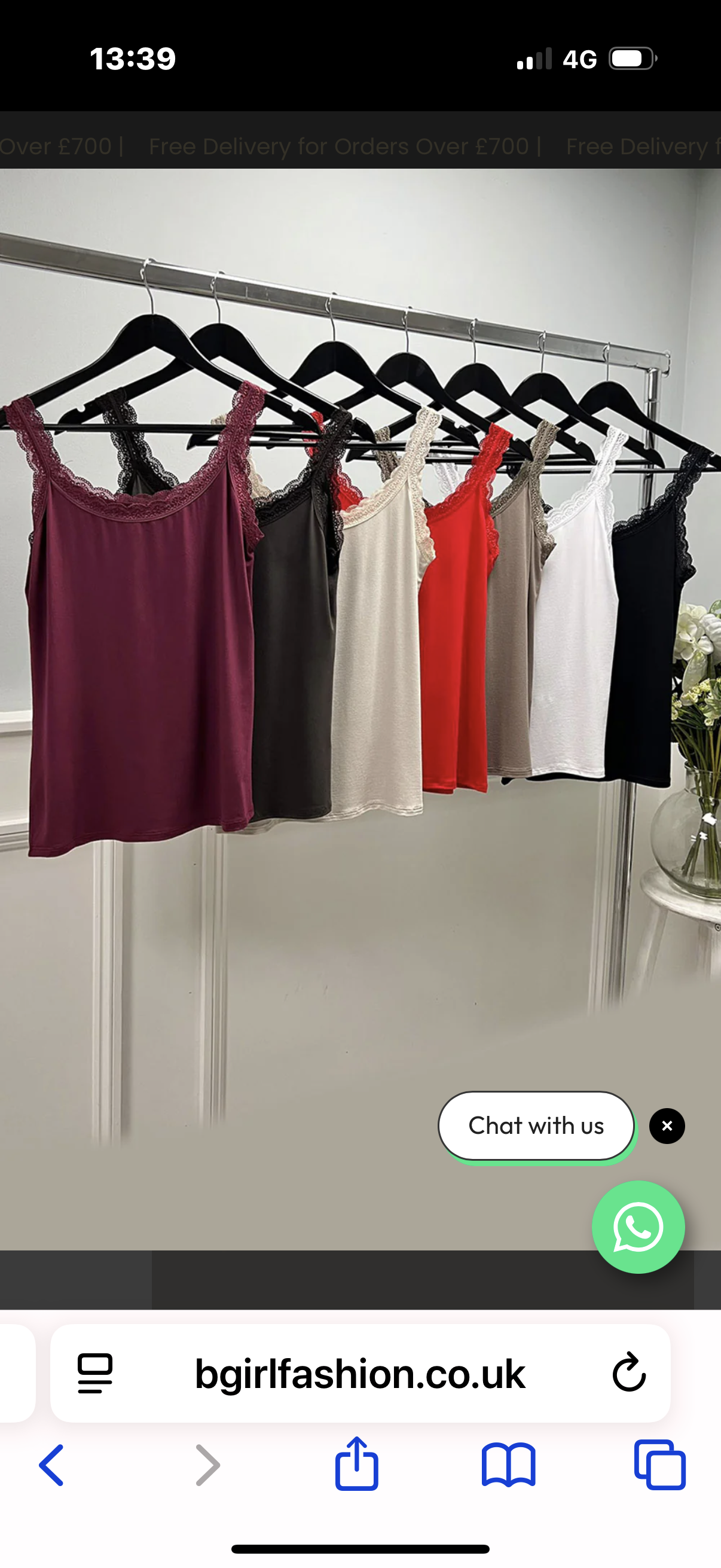 Lace trim Dupe vest tops